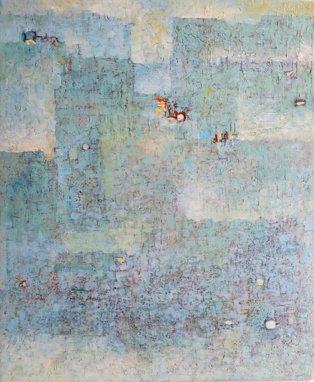 Catalogue raisonné, Abdelkader Guermaz, Paradoxe bleu — 1990