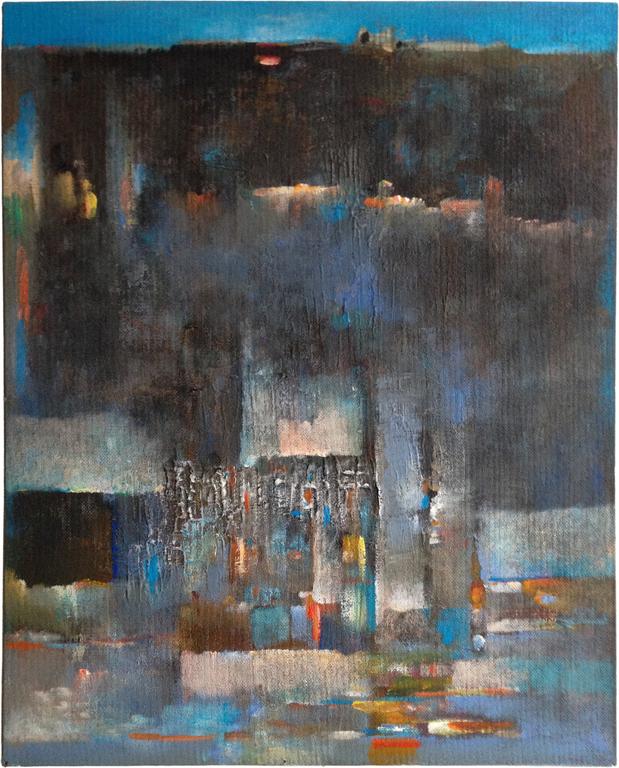 Catalogue raisonné, Abdelkader Guermaz, Nocturne — 1990