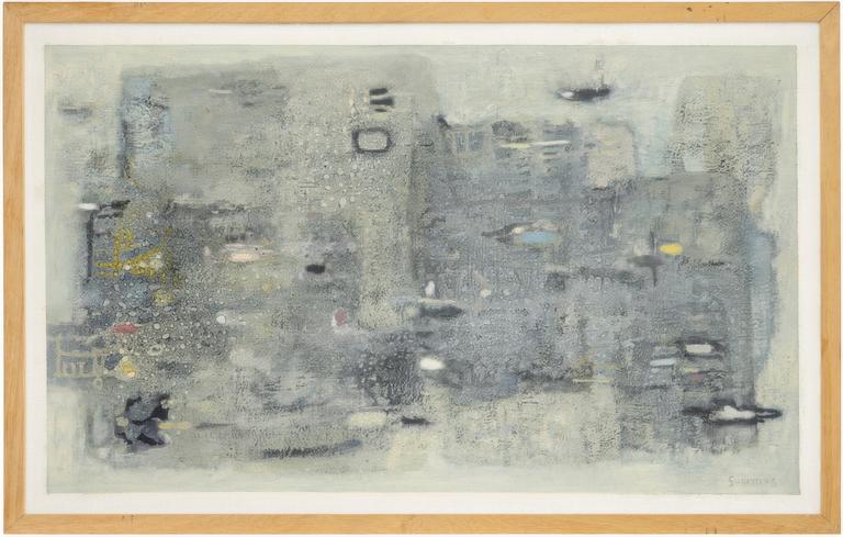 Catalogue raisonné, Abdelkader Guermaz, Composition — 1967