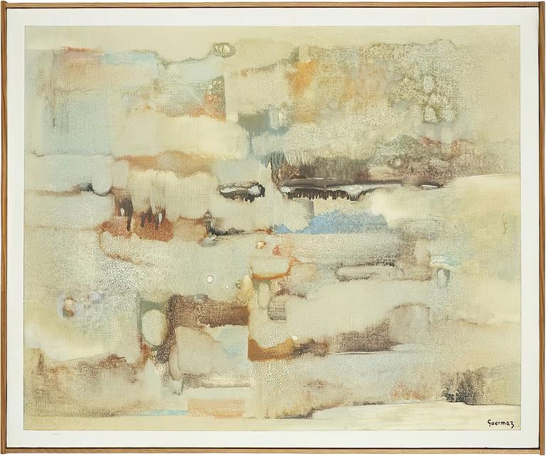 Catalogue raisonné, Abdelkader Guermaz, Contrées cosmiques — 1981