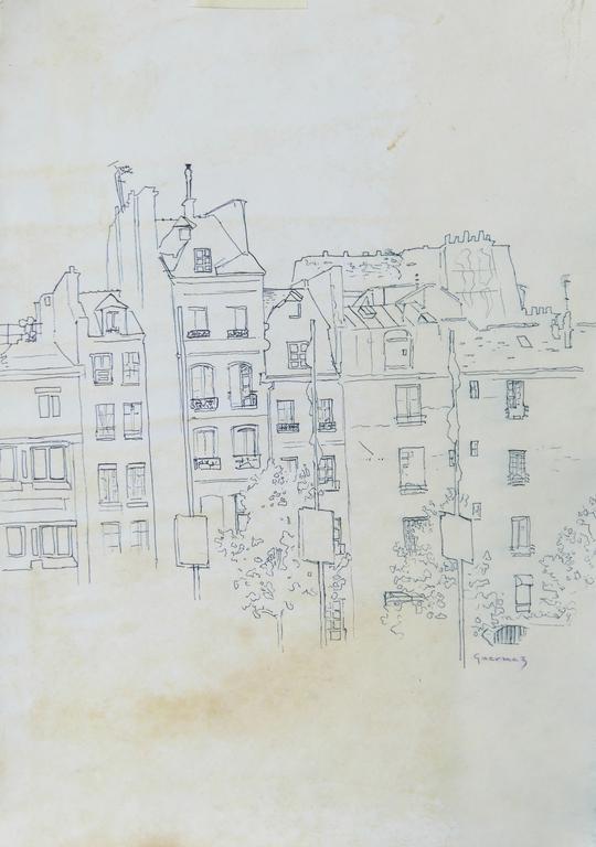 Catalogue raisonné, Abdelkader Guermaz, Sans titre — 1993