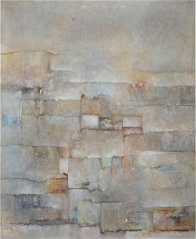 Catalogue raisonné, Abdelkader Guermaz, Espace frissonnant — 1984