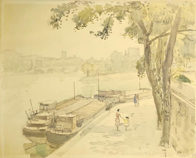 Catalogue raisonné, Abdelkader Guermaz, Quais de Seine