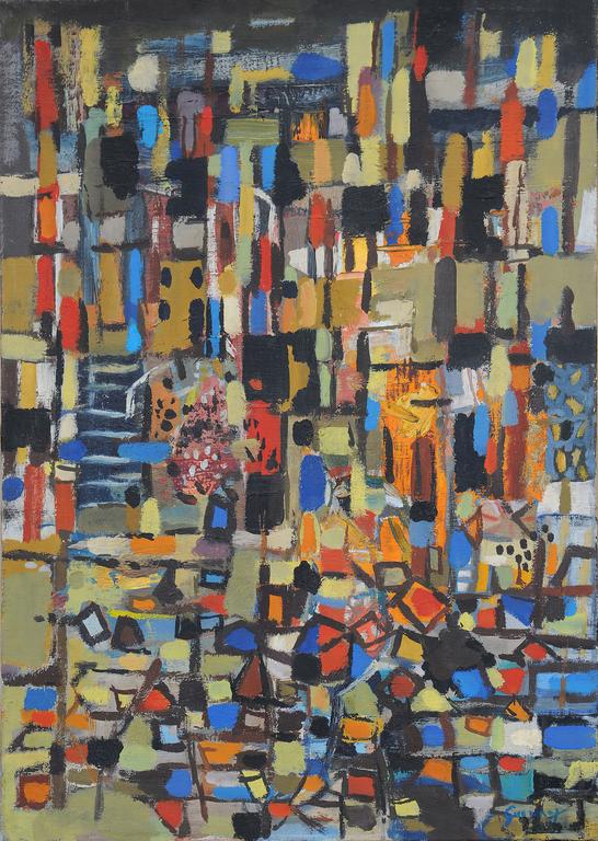 Catalogue raisonné, Abdelkader Guermaz, Abstraction — 1960