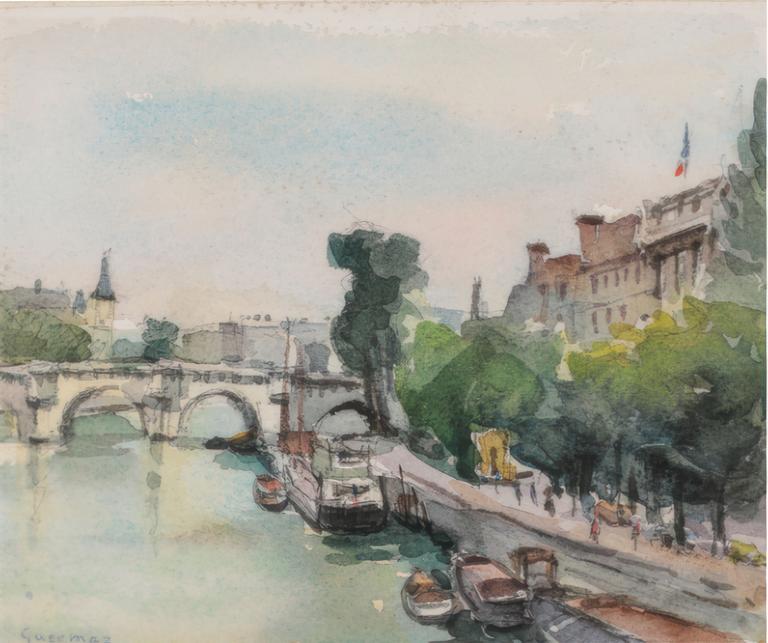 Catalogue raisonné, Abdelkader Guermaz, Pont Marie