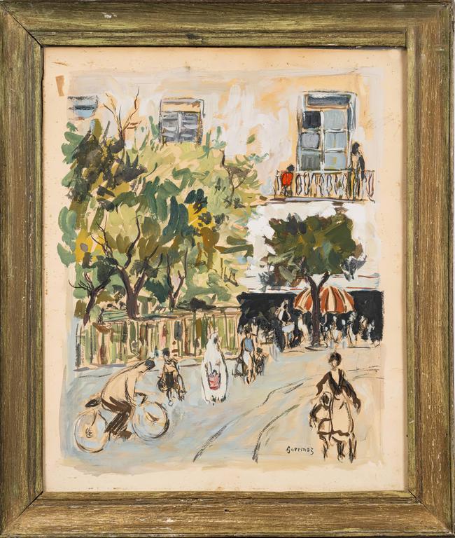 Catalogue raisonné, Abdelkader Guermaz, Sans titre — 1960