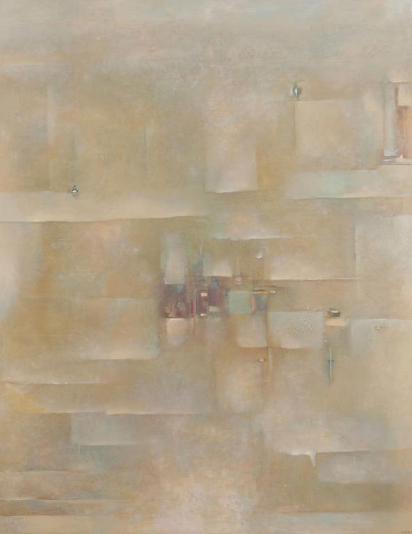 Catalogue raisonné, Abdelkader Guermaz, Paysage irréel — 1992