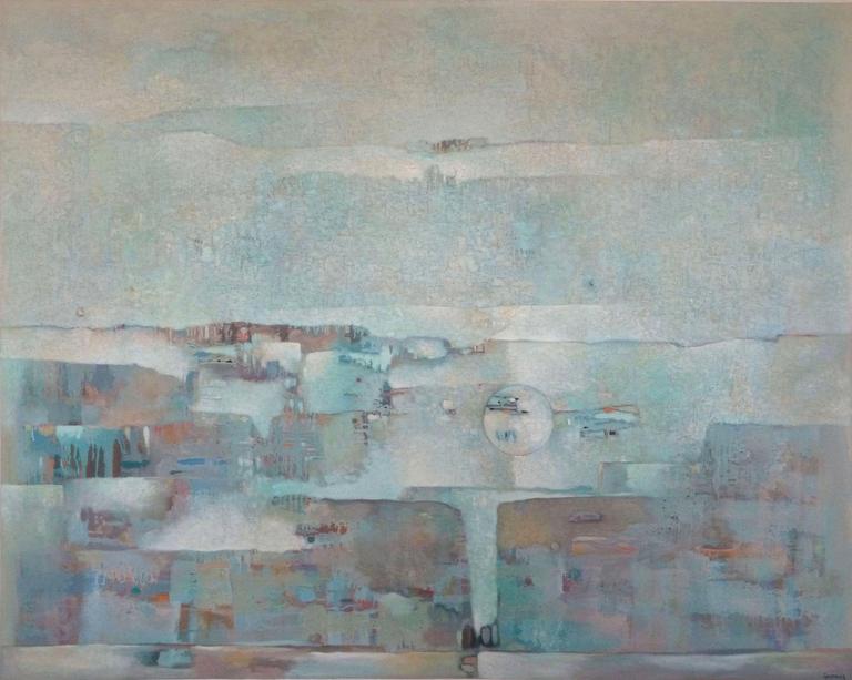 Catalogue raisonné, Abdelkader Guermaz, Paysage de solitude — 1977