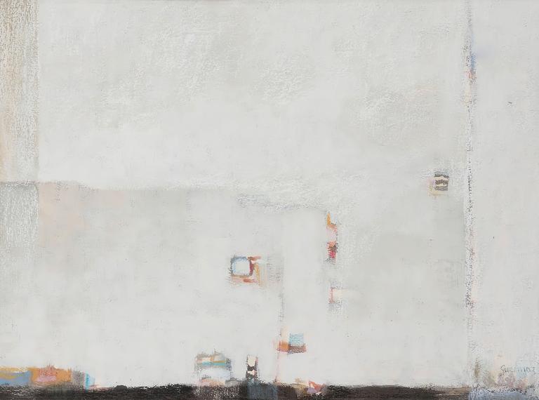 Catalogue raisonné, Abdelkader Guermaz, Blanc de blanc — 1980