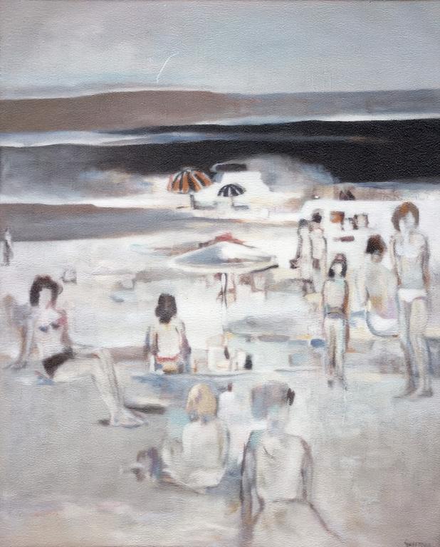 Catalogue raisonné, Abdelkader Guermaz, Plage déchiffrable — 1982