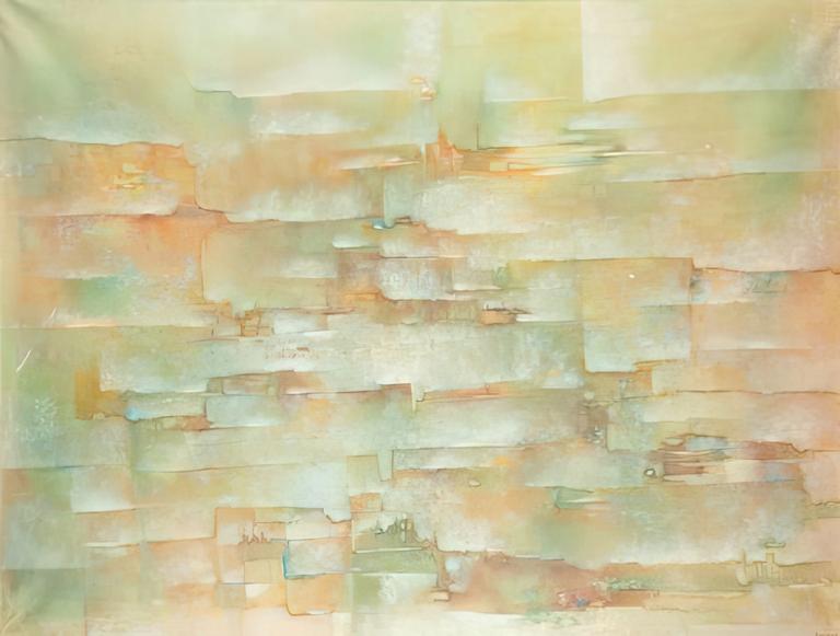 Catalogue raisonné, Abdelkader Guermaz, Transcendance — 1988