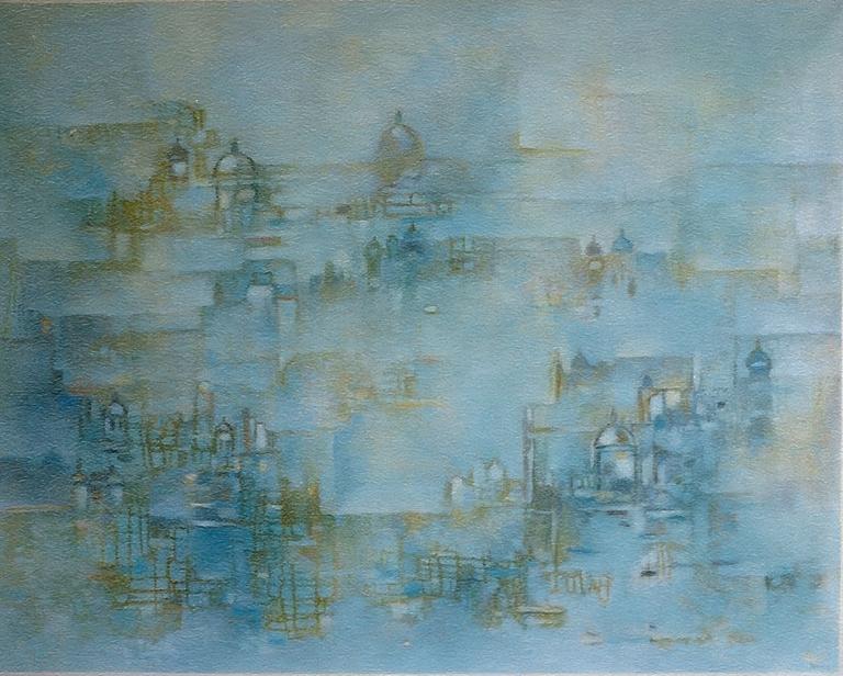 Catalogue raisonné, Abdelkader Guermaz, Chant vénitien — 1989