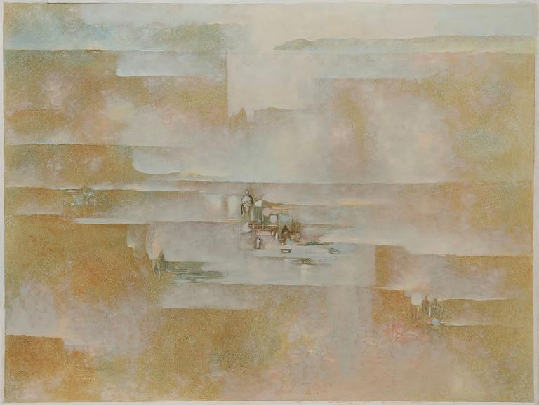 Catalogue raisonné, Abdelkader Guermaz, Prélude vénitien — 1992