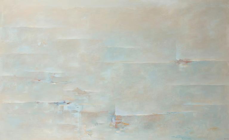 Catalogue raisonné, Abdelkader Guermaz, Paysage cosmique — 1990