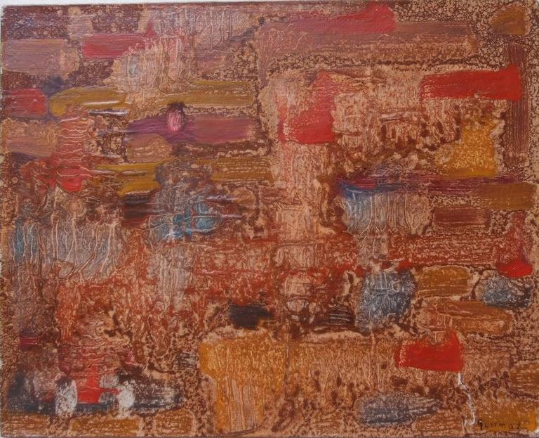 Catalogue raisonné, Abdelkader Guermaz, Annie myosotis — 1991
