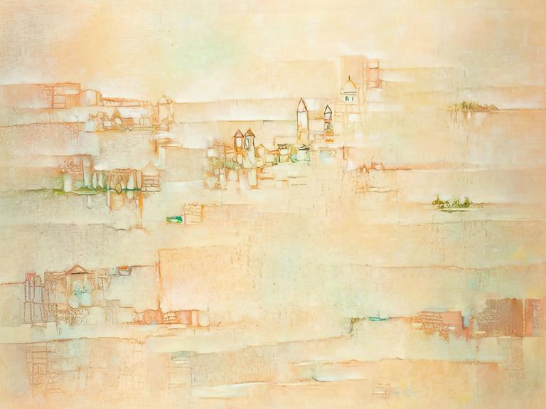 Catalogue raisonné, Abdelkader Guermaz, Paysage inopportun — 1992