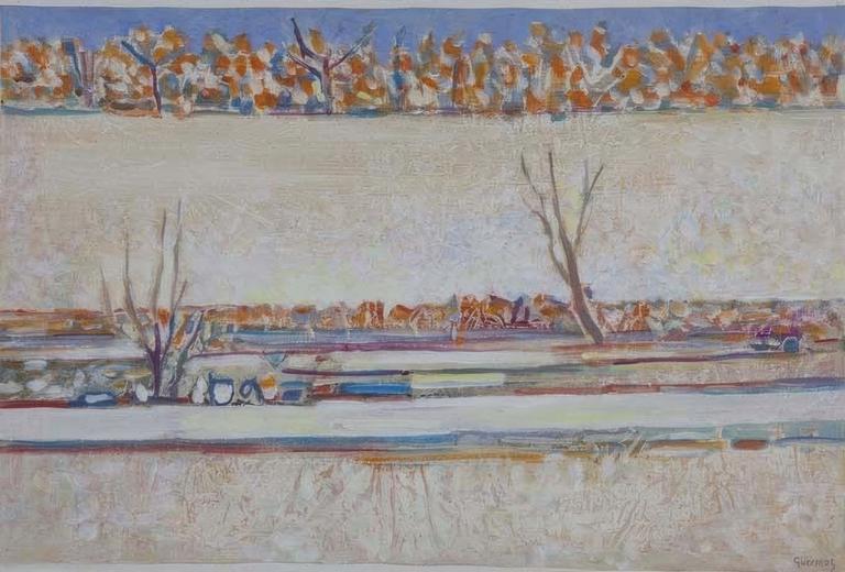 Catalogue raisonné, Abdelkader Guermaz, Les arbres — 1993