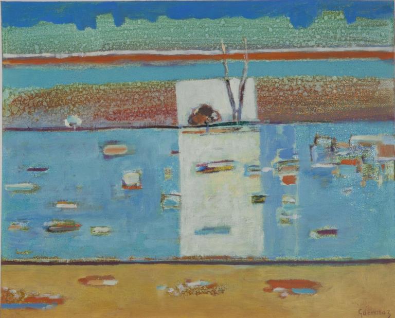 Catalogue raisonné, Abdelkader Guermaz, Deux arbres — 1996