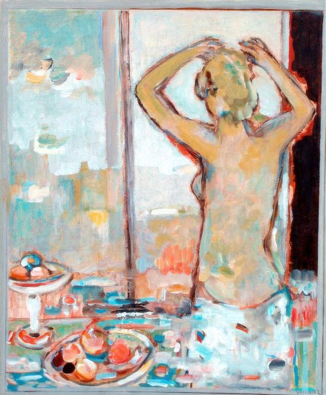 Catalogue raisonné, Abdelkader Guermaz, La femme de dos — 1994