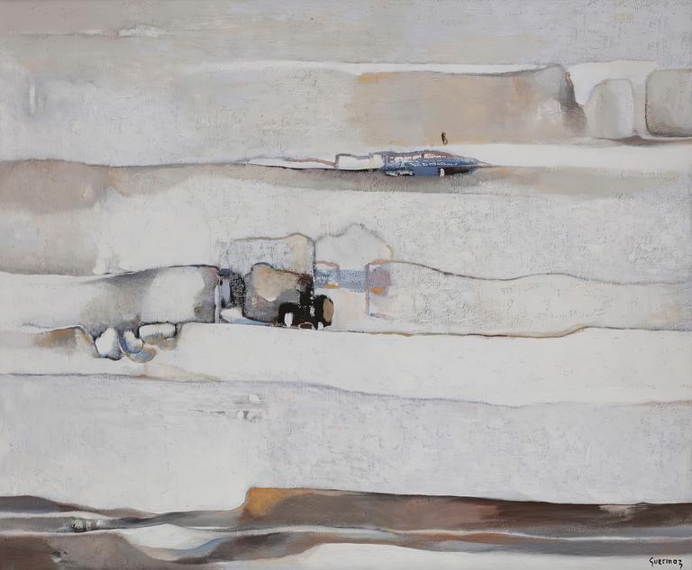 Catalogue raisonné, Abdelkader Guermaz, Le vallon — 1975