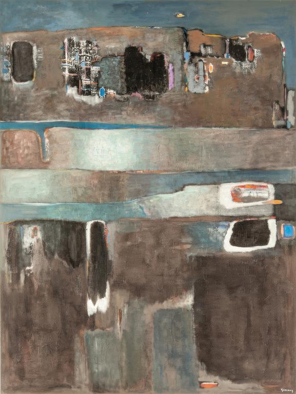 Catalogue raisonné, Abdelkader Guermaz, Eclatement de l'ésotérisme — 1975