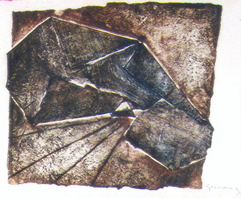 Catalogue raisonné, Abdelkader Guermaz, gravure