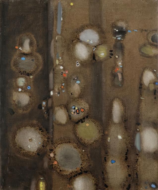 Catalogue raisonné, Abdelkader Guermaz, Composition — 1965