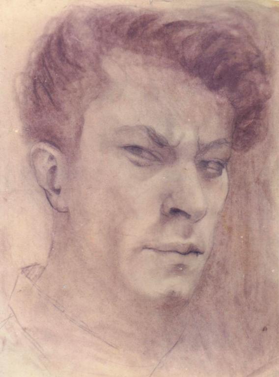 Catalogue raisonné, Abdelkader Guermaz, Autoportrait adulte —