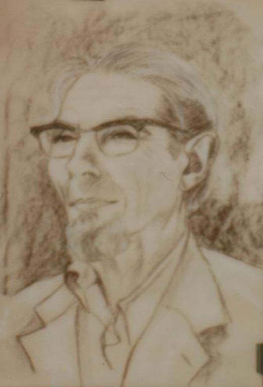 Catalogue raisonné, Abdelkader Guermaz, Autoportrait — 1964