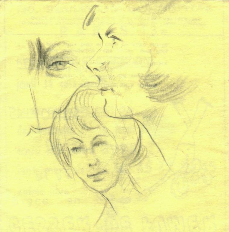 Catalogue raisonné, Abdelkader Guermaz, Deux jeunes femmes