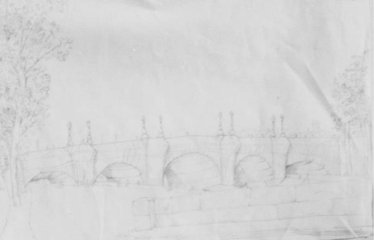 Catalogue raisonné, Abdelkader Guermaz, Pont enveloppé par Christo — 1985