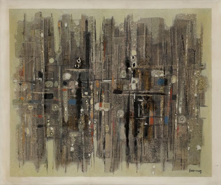 Catalogue raisonné, Abdelkader Guermaz, Rythmes abstraits — 1963