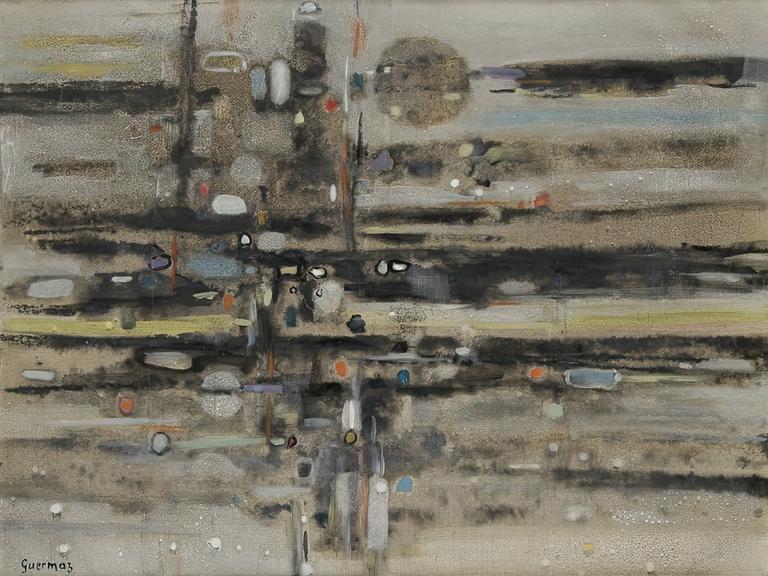 Catalogue raisonné, Abdelkader Guermaz, Composition — 1962