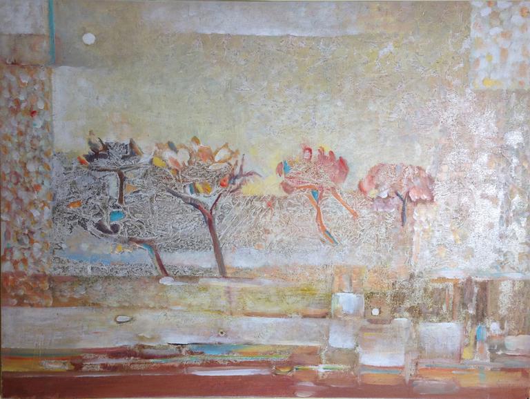 Catalogue raisonné, Abdelkader Guermaz, Entre deux rives — 1993