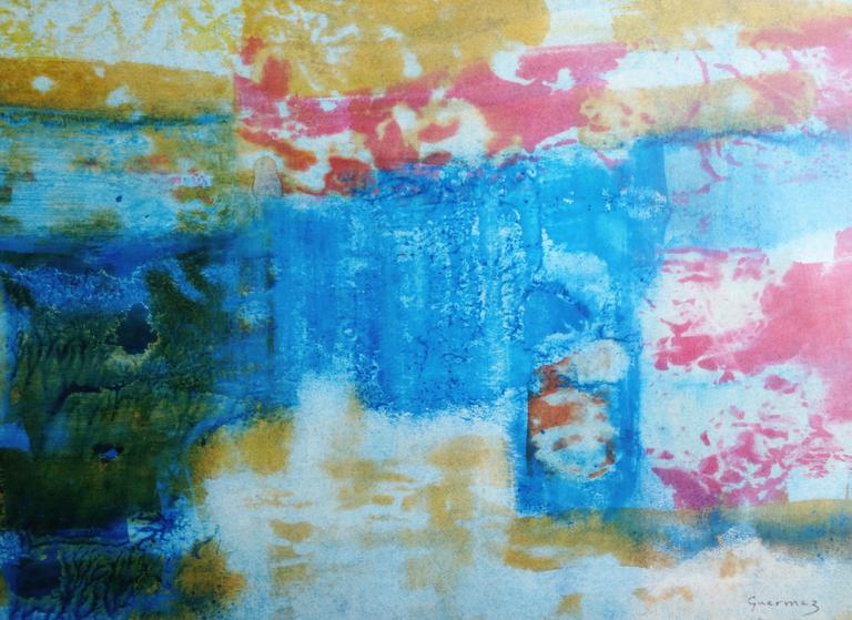 Catalogue raisonné, Abdelkader Guermaz, Esquisse sur papier — 1980