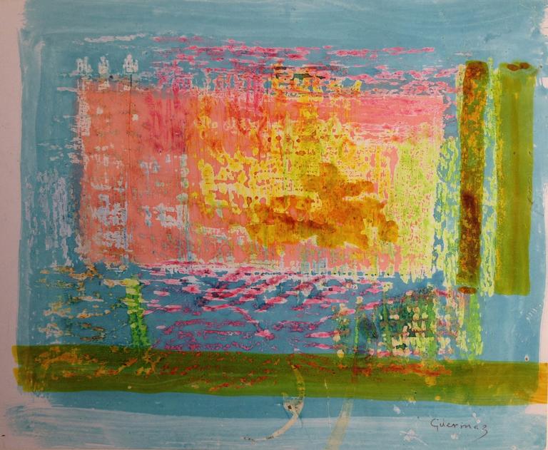 Catalogue raisonné, Abdelkader Guermaz, Esquisse sur papier — 1992