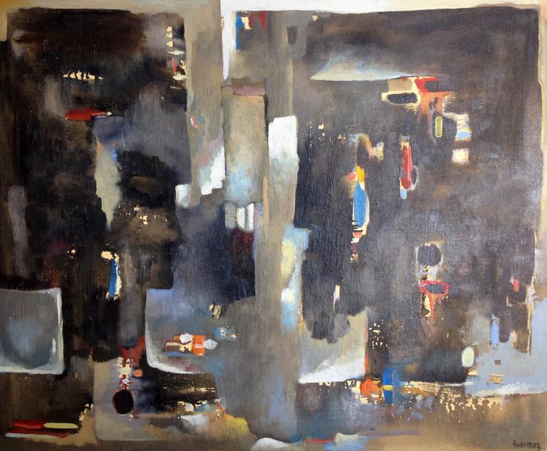 Catalogue raisonné, Abdelkader Guermaz, Fixité du regard — 1980