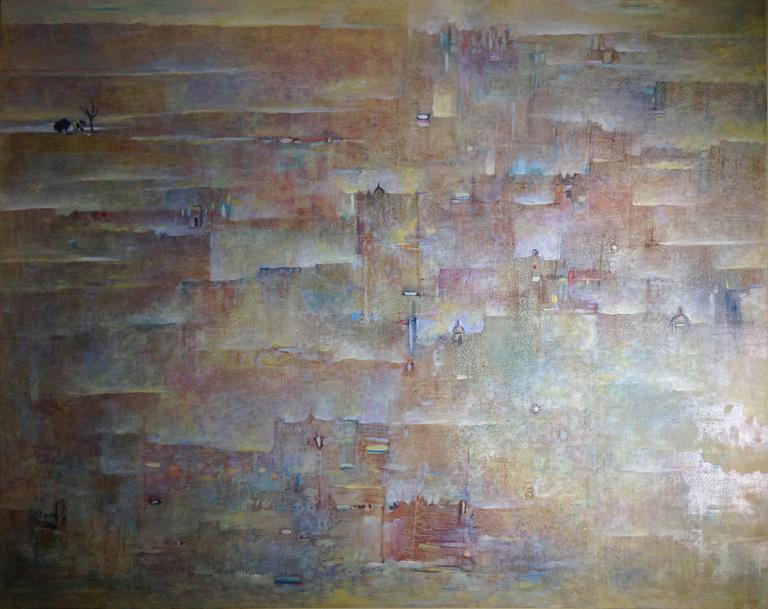 Catalogue raisonné, Abdelkader Guermaz, Paysage III — 1993