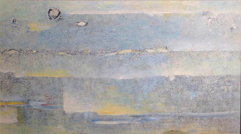Catalogue raisonné, Abdelkader Guermaz, Paysage astral — 1990
