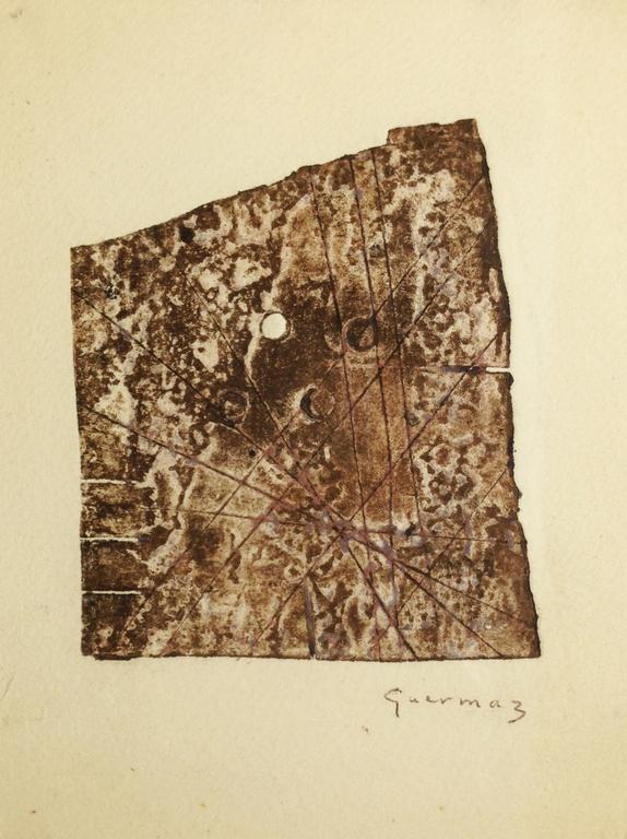 Catalogue raisonné, Abdelkader Guermaz, Sans titre — 1980