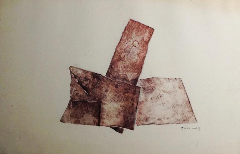 Catalogue raisonné, Abdelkader Guermaz, Sans titre — 1980
