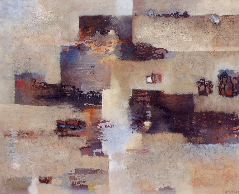 Catalogue raisonné, Abdelkader Guermaz, Cristallisations cosmiques — 1981