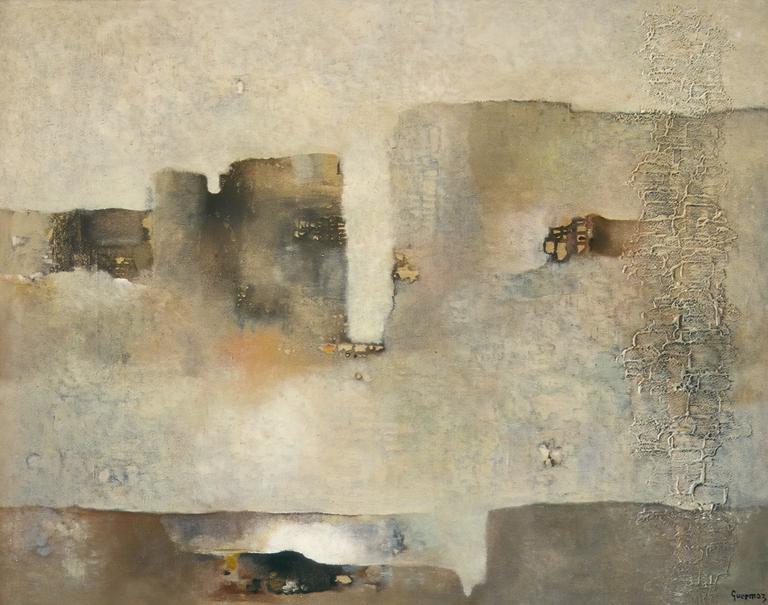 Catalogue raisonné, Abdelkader Guermaz, Réminiscence cosmique — 1976