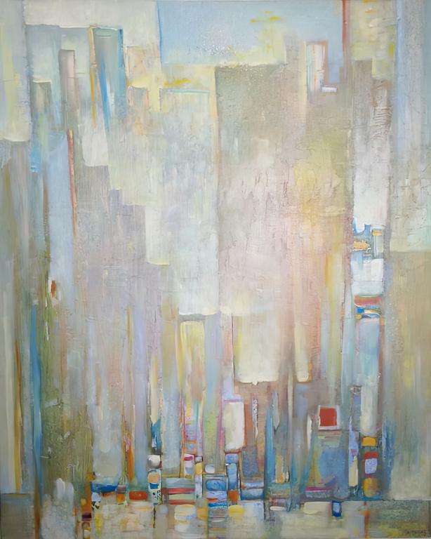 Catalogue raisonné, Abdelkader Guermaz, Eclairement propice — 1993