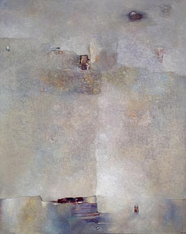 Catalogue raisonné, Abdelkader Guermaz, Empreinte du cosmos — 1975