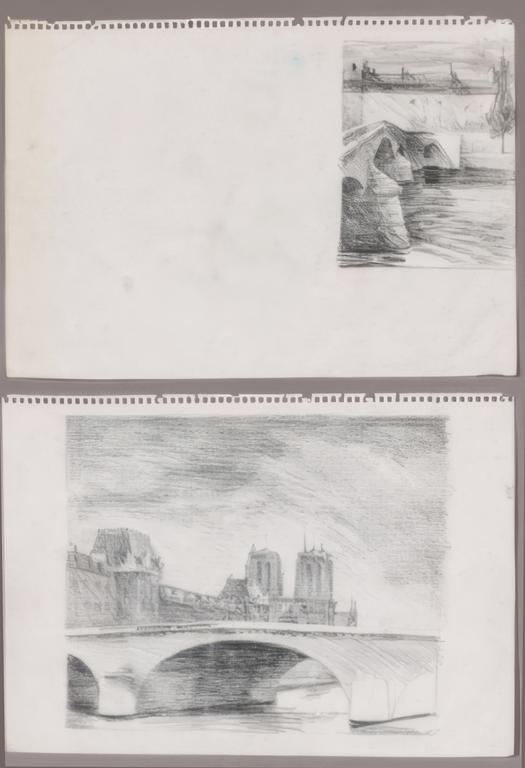 Catalogue raisonné, Abdelkader Guermaz, Vues de Paris