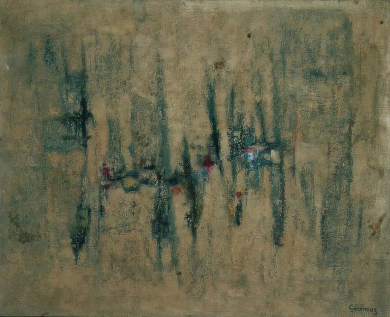 Catalogue raisonné, Abdelkader Guermaz, Sans titre — 1960