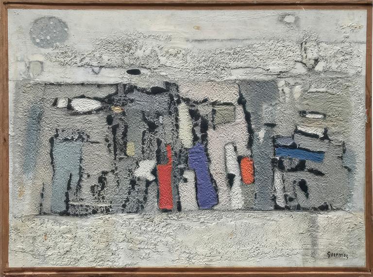 Catalogue raisonné, Abdelkader Guermaz, Sans titre — 1966