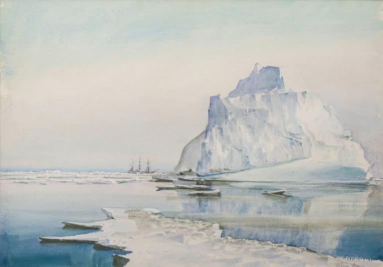 Catalogue raisonné, Marin Marie, Le Pourquoi-Pas ? dans les glaces