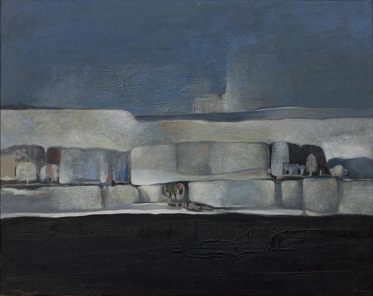Catalogue raisonné, Abdelkader Guermaz, Les arbres — 1975